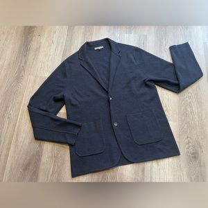 Amicale Cashmere Navy Blazer